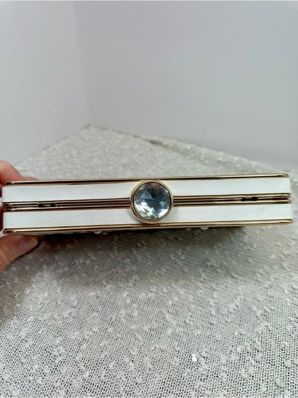 ALDO Las Vegas Miss 2 Mrs Wedding Bridal Clutch Purse Handbag - Picture 7 of 13